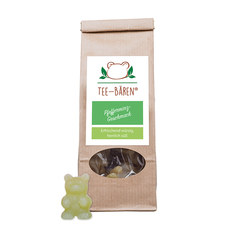 Tee-Bären Pfefferminz 100g