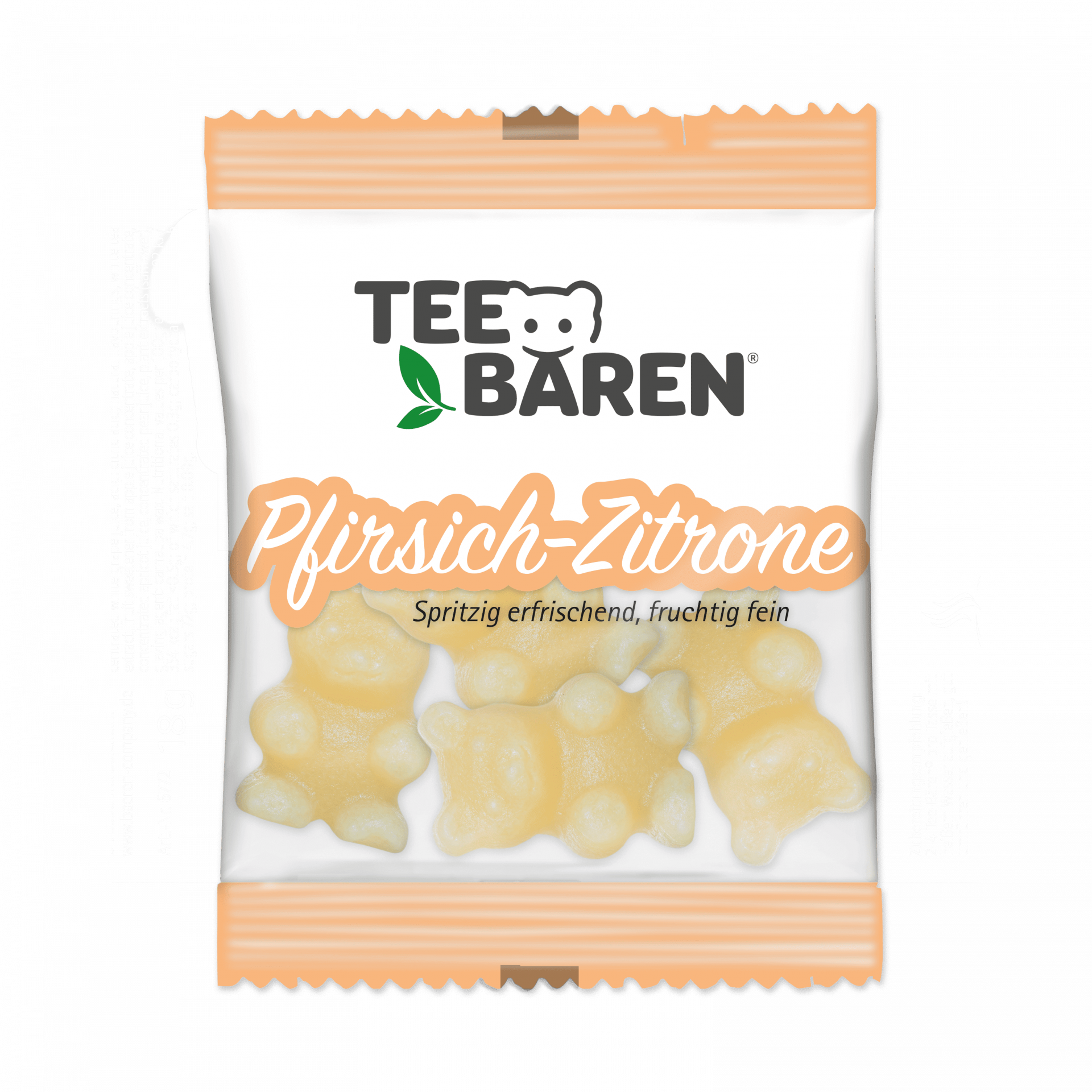 Tee-Bären Pfirsich Zitrone 100g