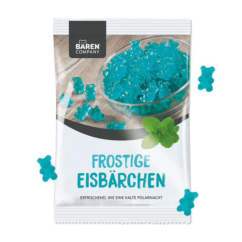Frostige Eisbärchen Fruchtgummi