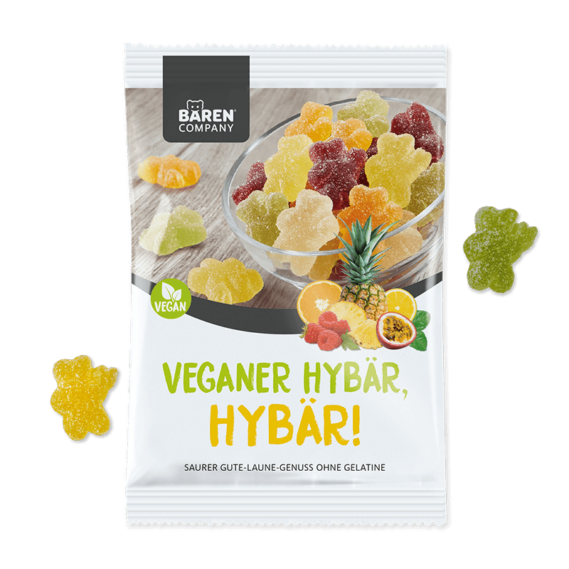 HYBÄR, HYBÄR saure Gummibärchen (Vegan)