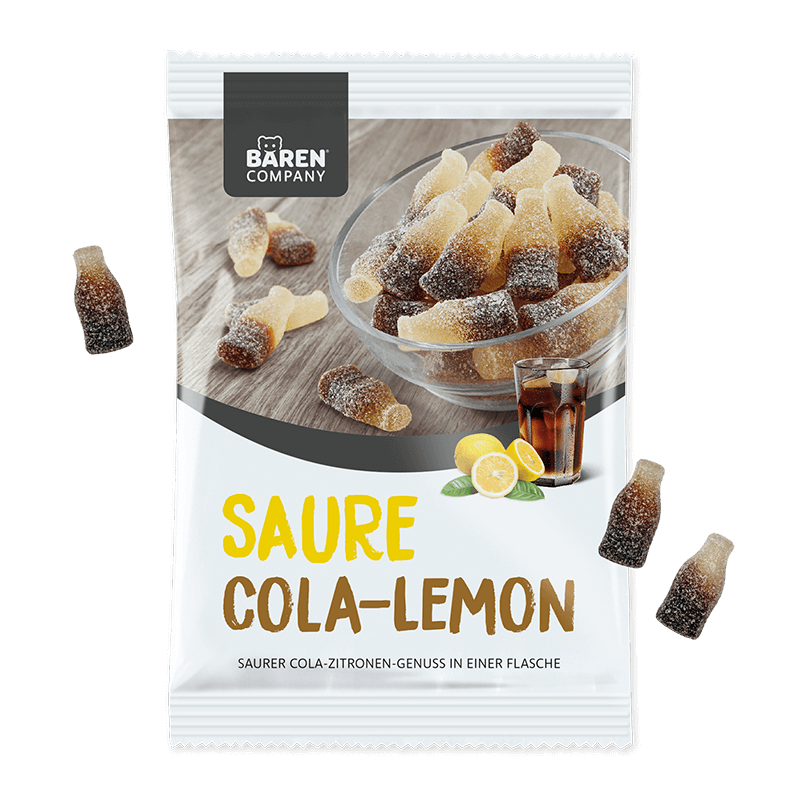 Saure Cola-Lemon Fruchtgummi