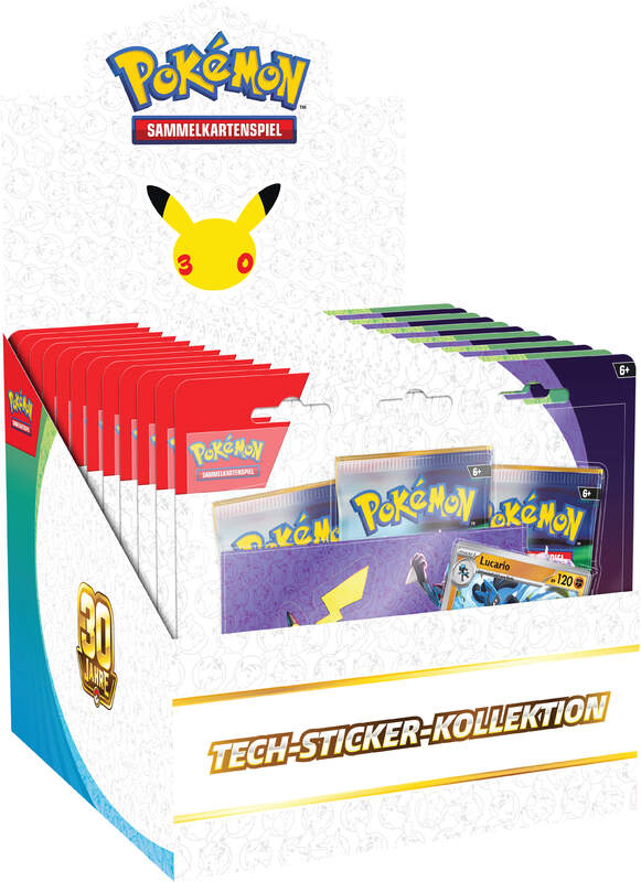 PKM 30 Jahre Tech-Sticker-Koll. Alola-Kokowei (EVT 16.9.2026)