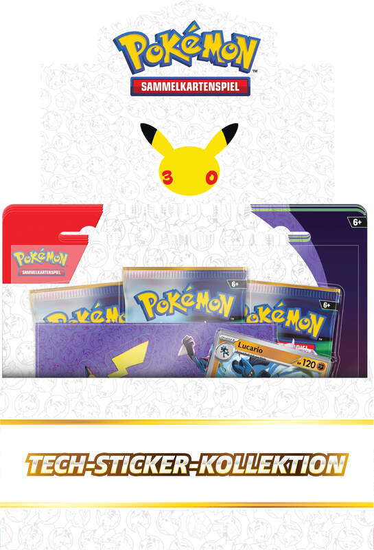 PKM 30 Jahre Tech-Sticker-Koll. Alola-Kokowei (EVT 16.9.2026)