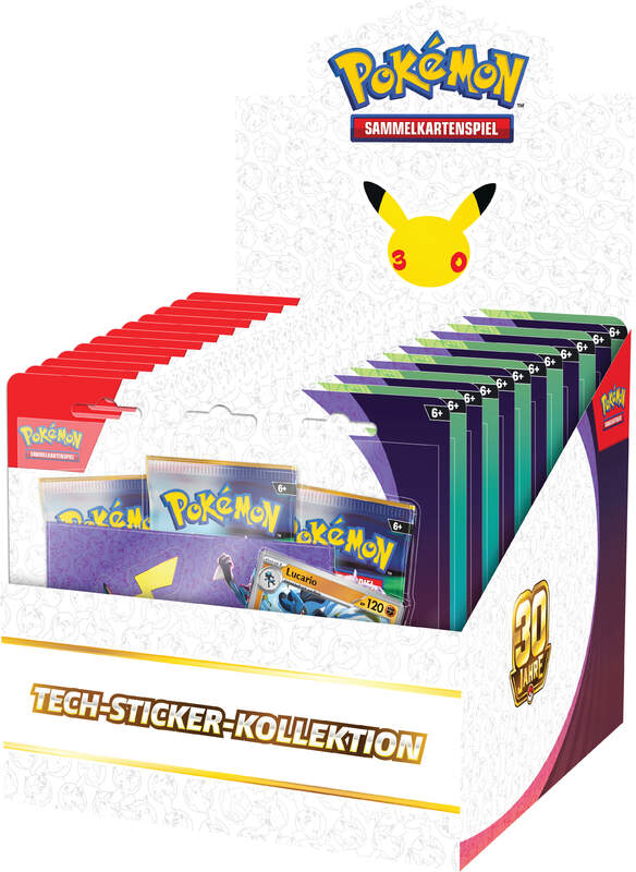 PKM 30 Jahre Tech-Sticker-Koll. Alola-Kokowei (EVT 16.9.2026)
