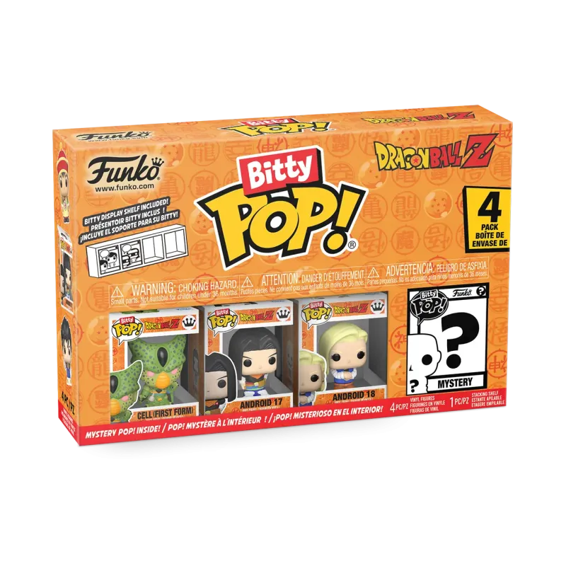 Bitty POP!: Cell (First Form) 4PK - Dragon Ball Z