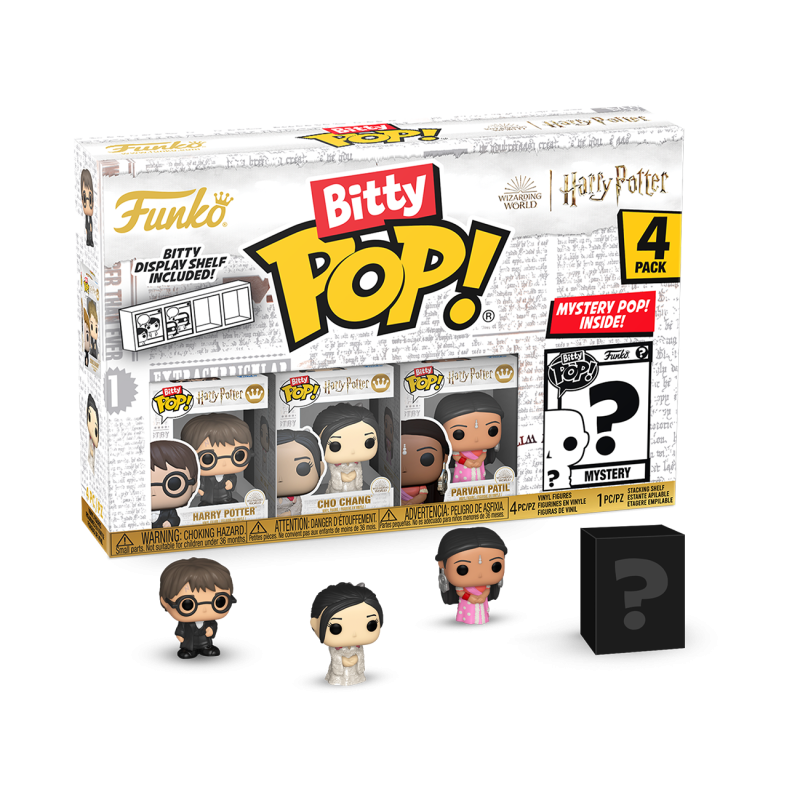 Bitty POP!: Harry 4pk - Harry Potter und der Feuerkelch