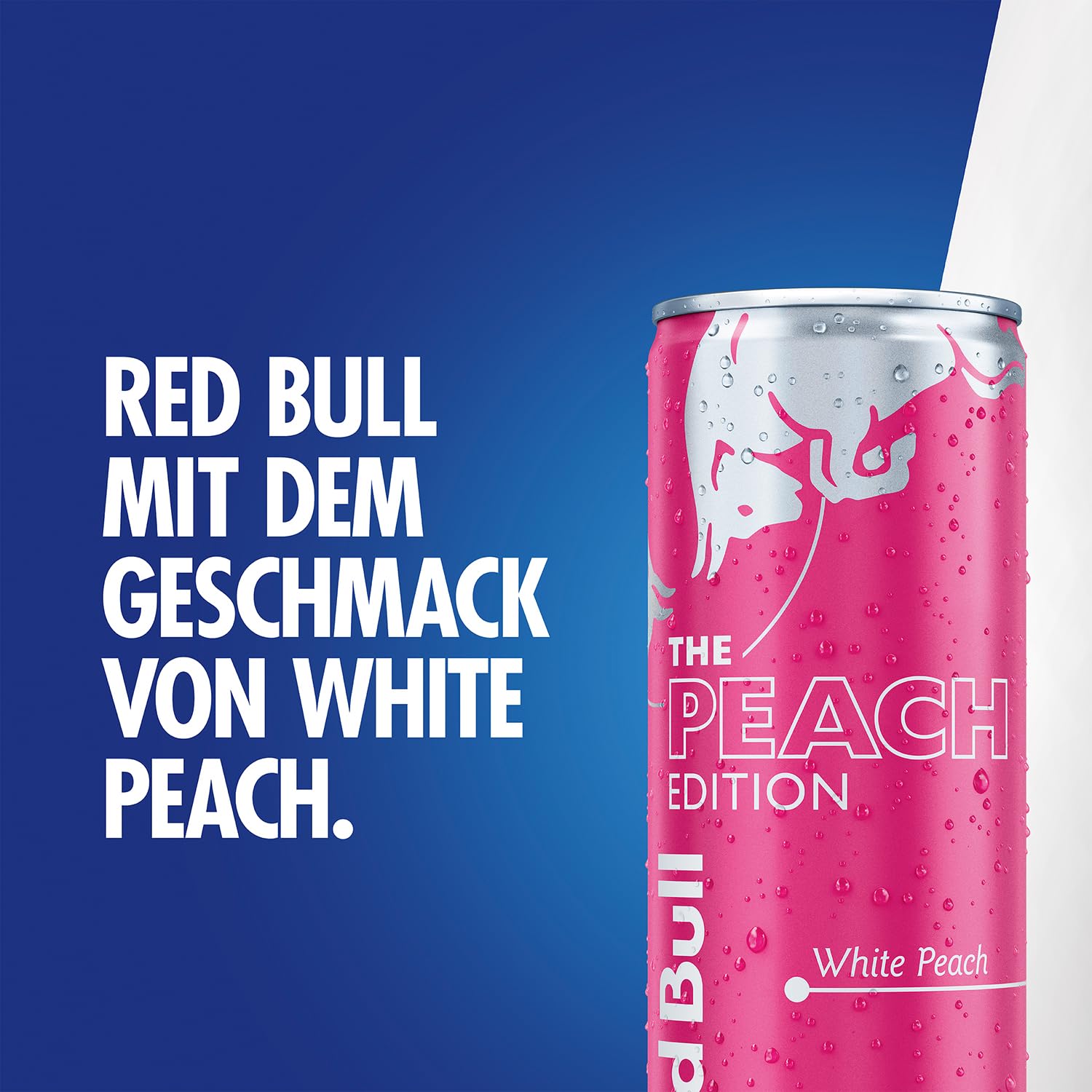 Red Bull Summer Edition White Peach 250 ml – Energy Drink mit Weißem Pfirsich-Geschmack