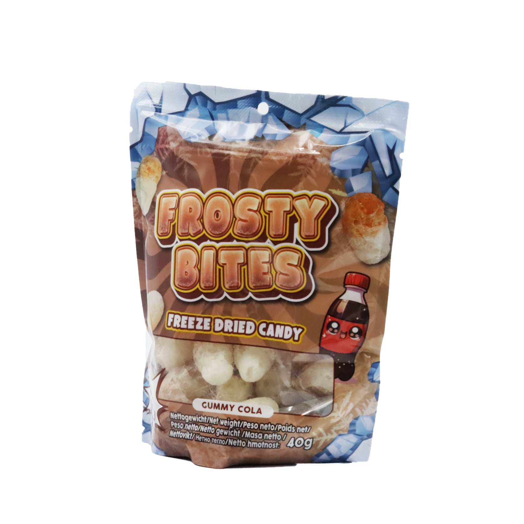 Frosty Bites Freeze Dried Candy Gummy Cola