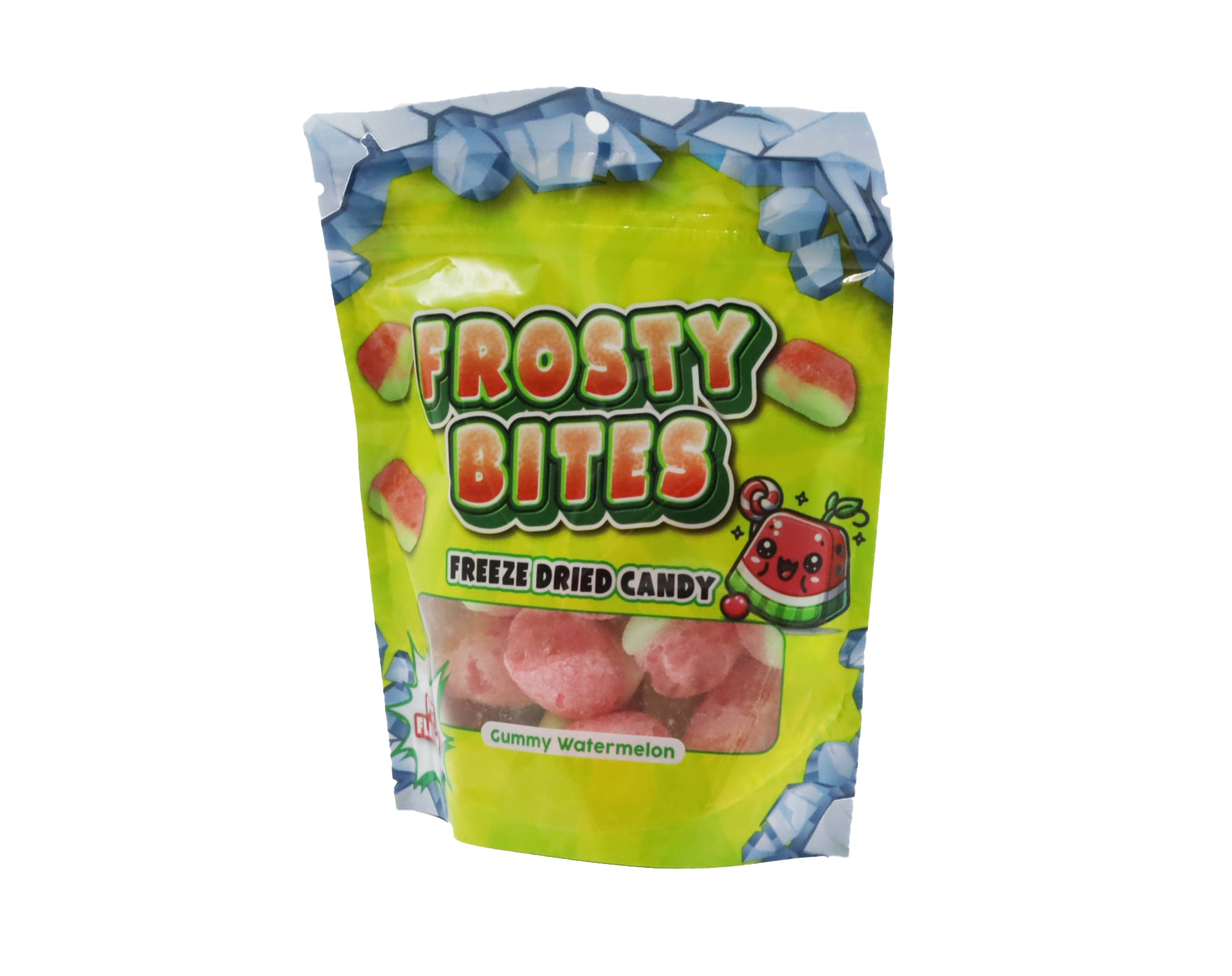 Frosty Bites Freeze Dried Candy Gummy Watermelon