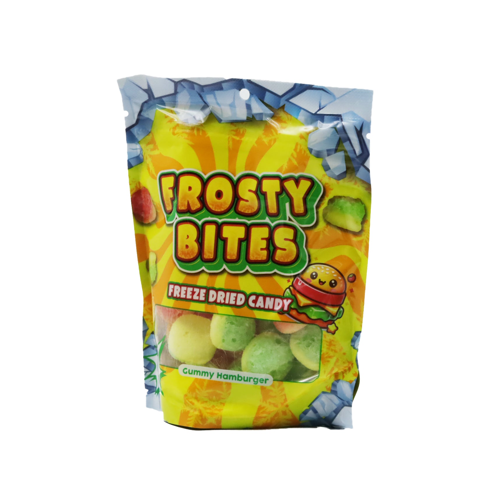 Frosty Bites Freeze Dried Candy Gummy Hamburger