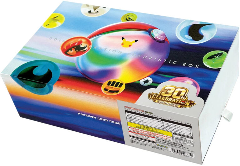 Pokémon 30th Celebration Futuristic Box Jap. M6a (EVT 16.9.2026)