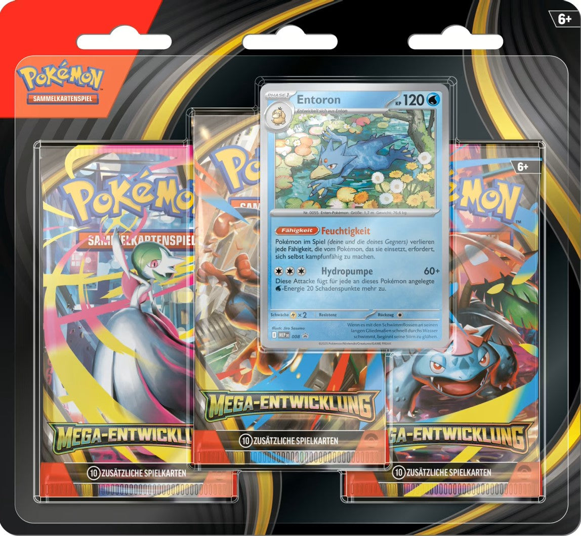 3er Blister Mega Entwicklung