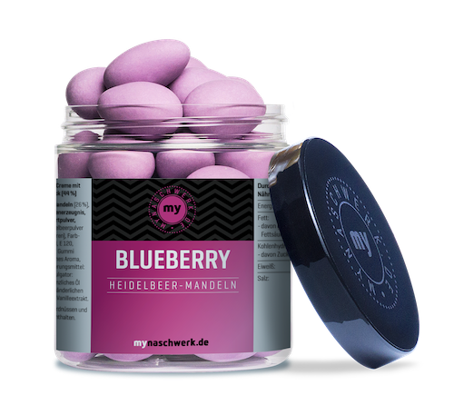 Mandel Blaubeere