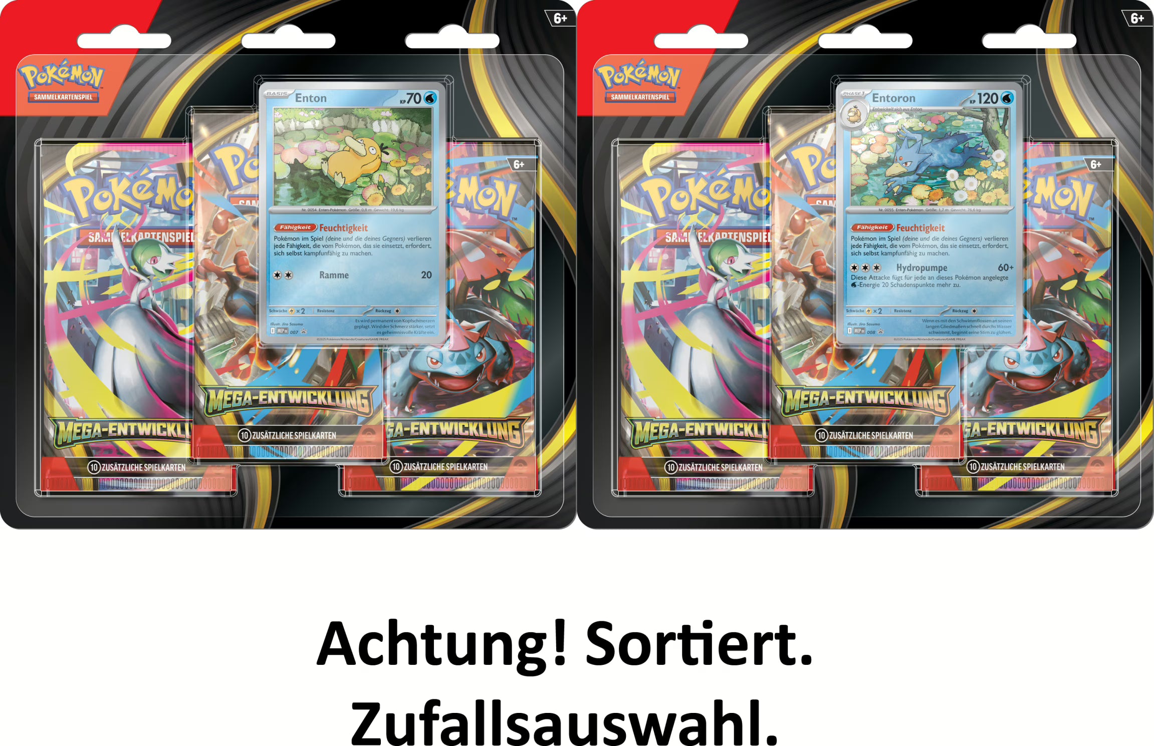 3er Blister Mega Entwicklung