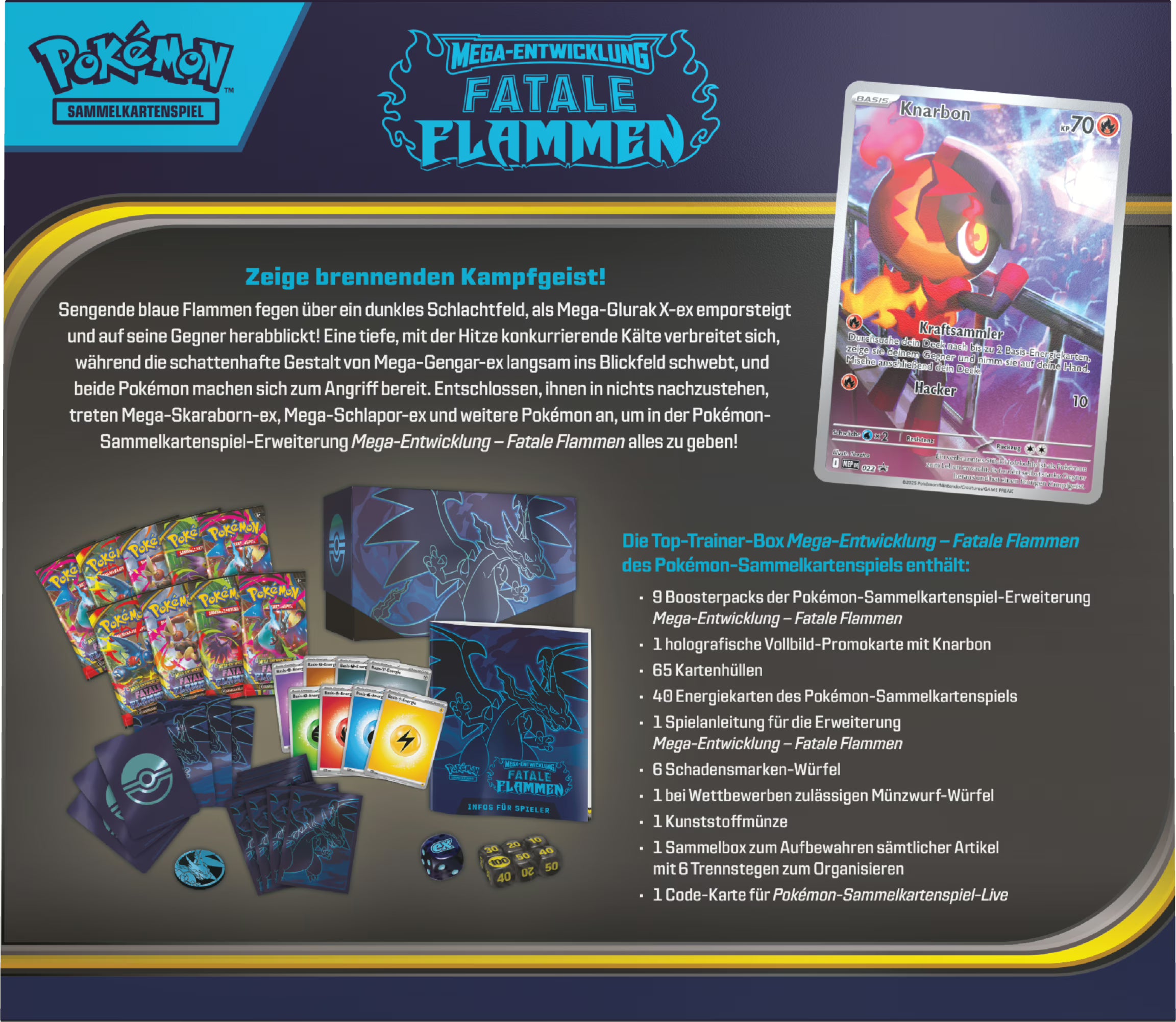 Top-Trainer-Box Fatale Flammen