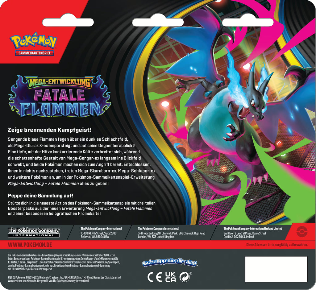 PKM 3-Pack Blister Fatale Flammen