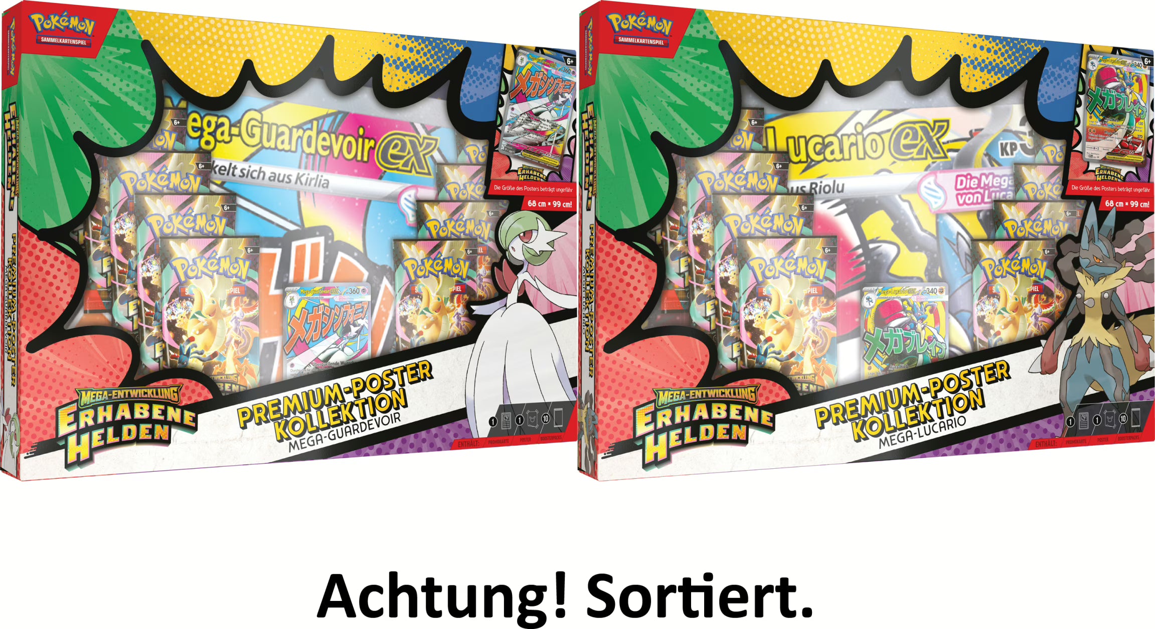 Mega-Lucario-ex Premium-Poster-Kollekt. ACHTUNG PREORDER: 20.3.2026