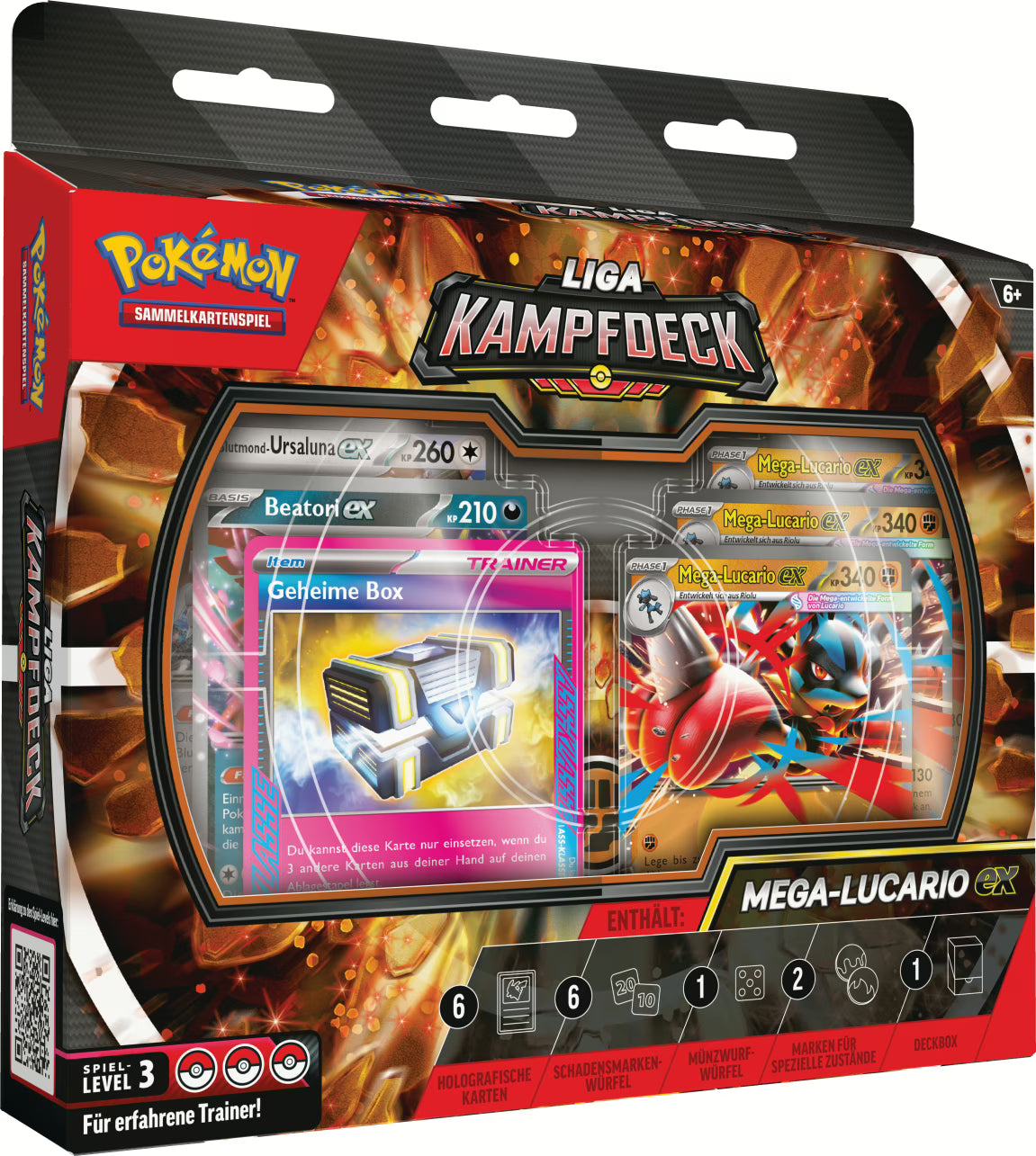 PKM Liga-Kampfdeck Mega-Lucario (EVT Ende Mai 2026)