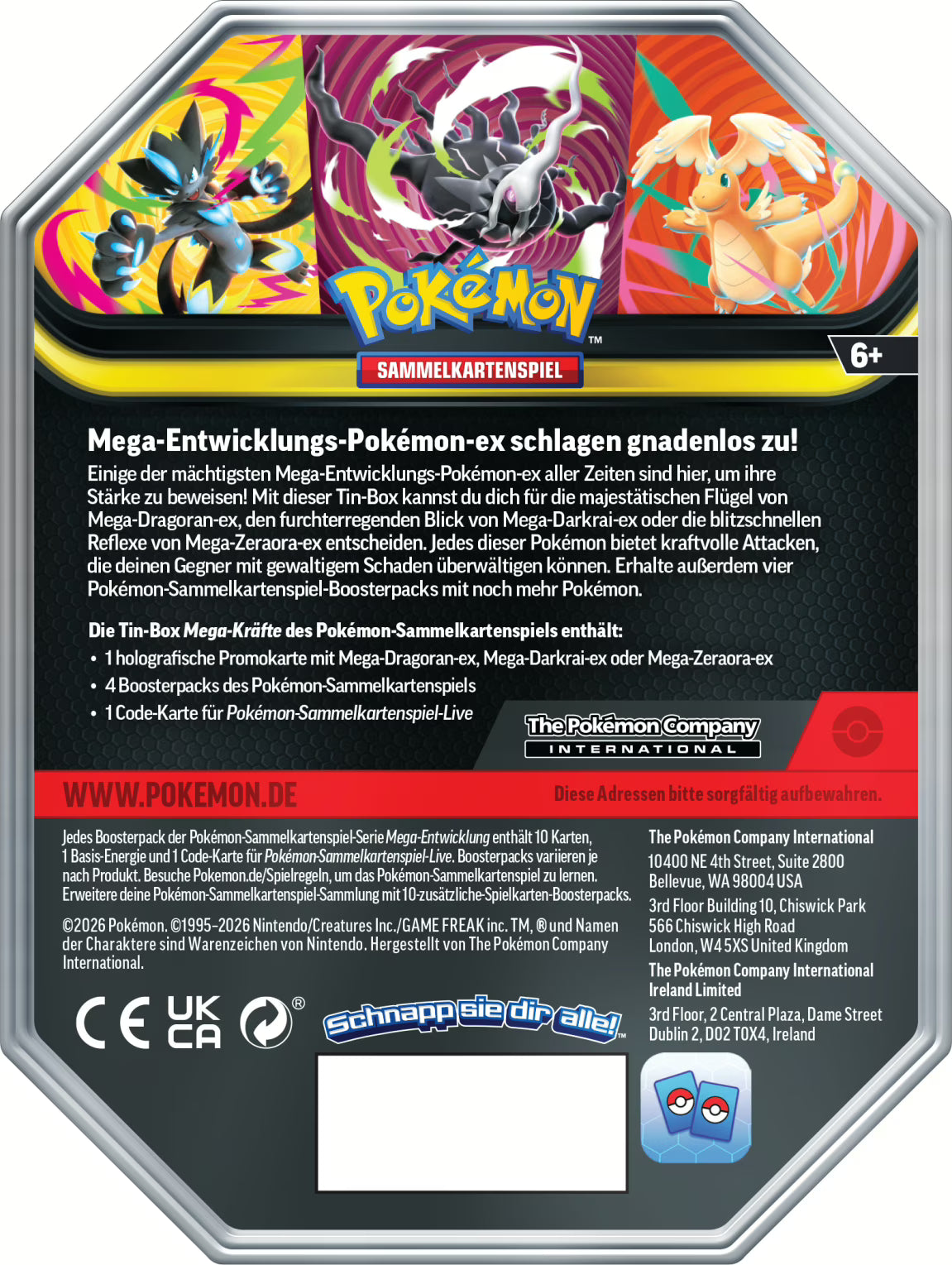 Mega-Dragoran-ex Tin Box (EVT 28.8.2026)