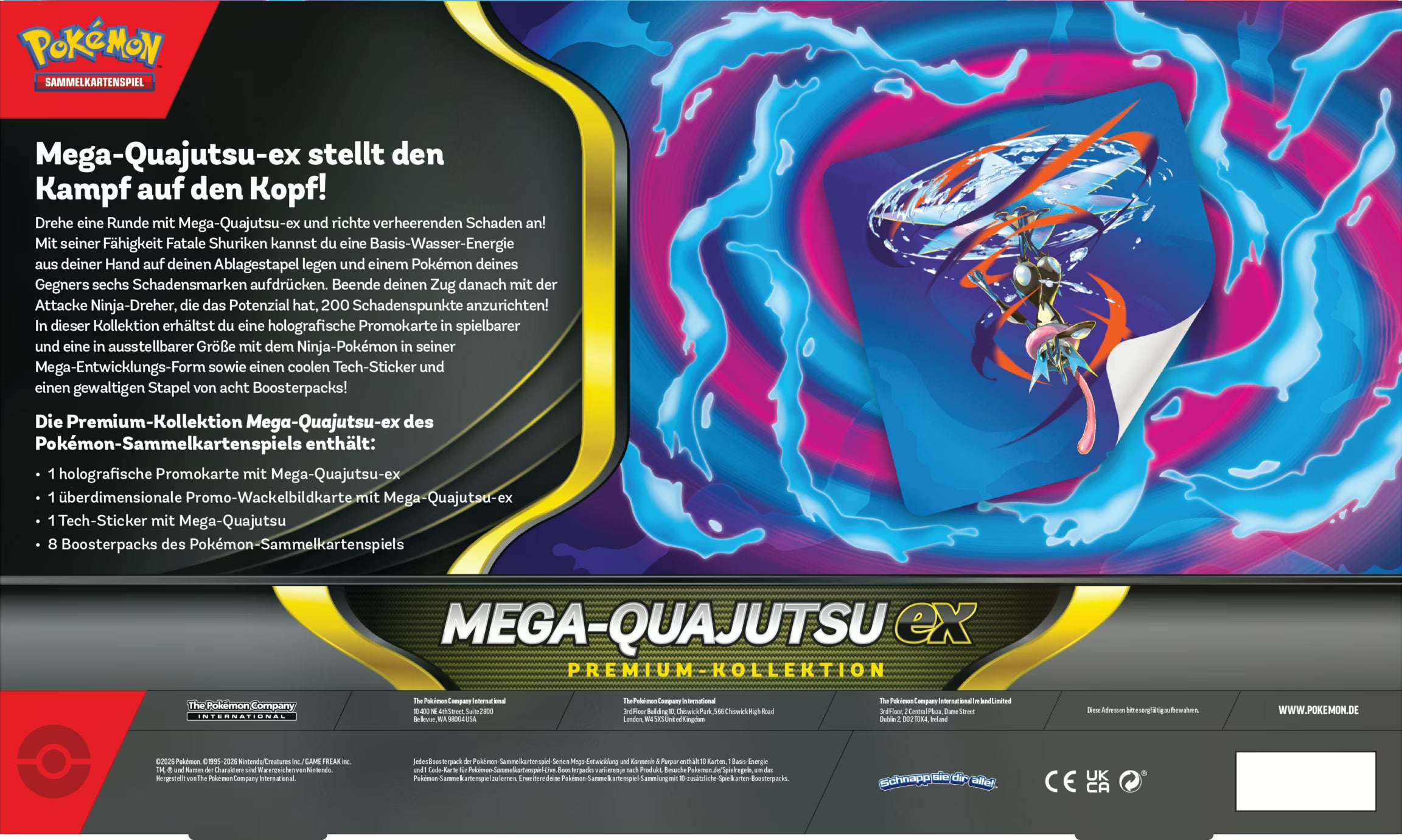 PKM Mega-Quajutsu Premium-Kollekt. (EVT 3Juli 2026)
