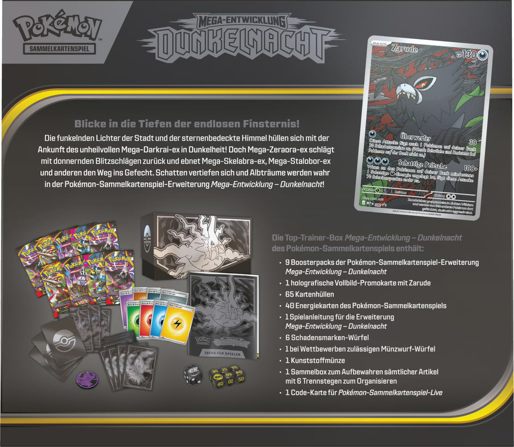 PKM ME05 Top-Trainer-Box Dunkelnacht (EVT 17. Juli 2026)