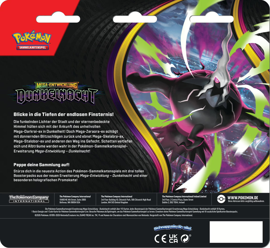 PKM ME05 3-Pack-Blister Dunkelnacht (EVT 17. Juli 2026)
