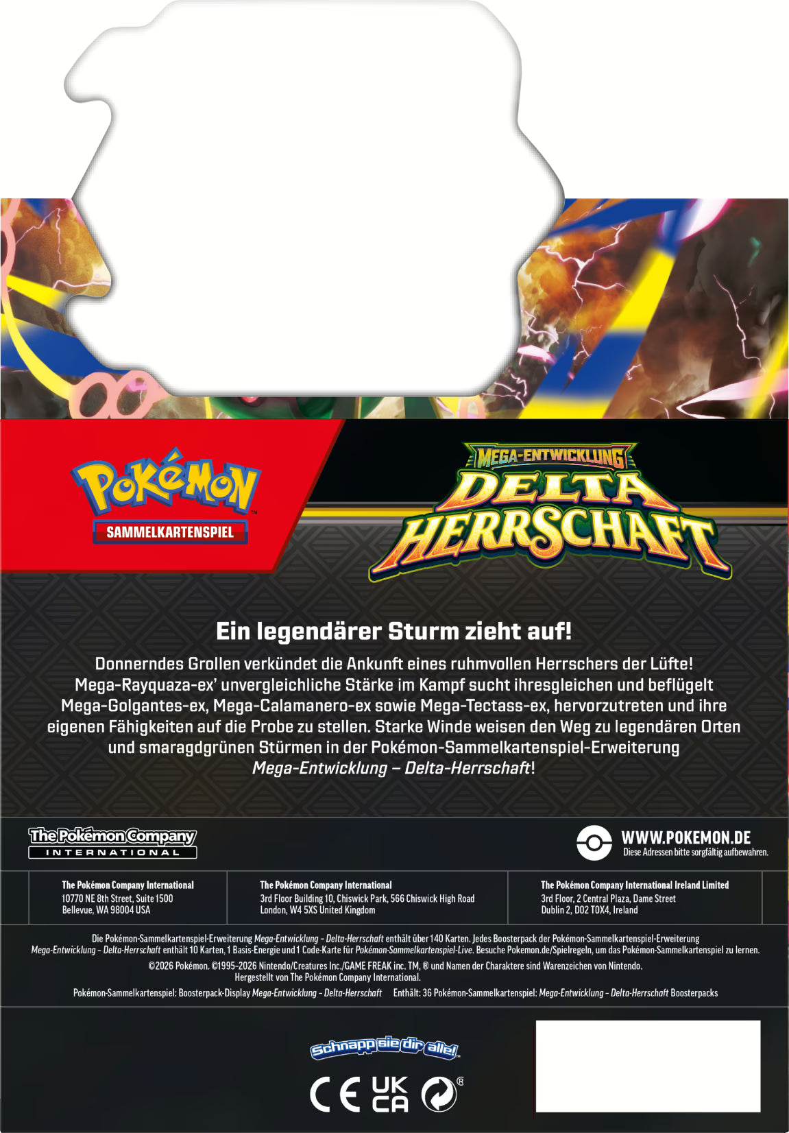 PKM ME06 Delta-Herrschaft Booster 36 Display Mega-Entwicklung – Delta-Herrschaft  (EVT 06.11.2026)