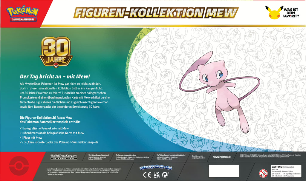 PKM 30 Jahre Mew Figuren-Kollektion EVT 06. November 2026