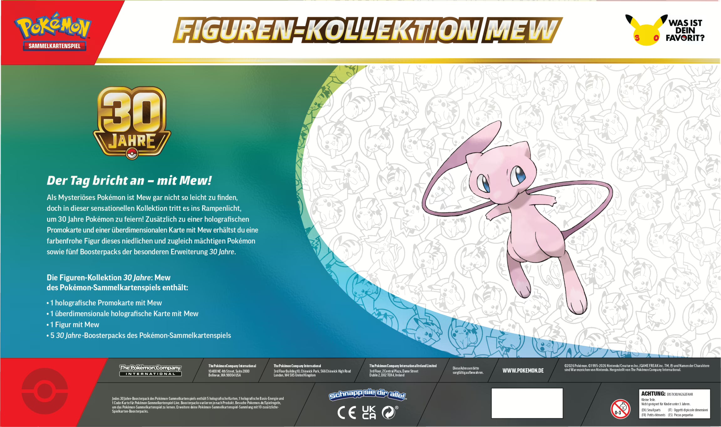 PKM 30 Jahre Mew Figuren-Kollektion EVT 06. November 2026