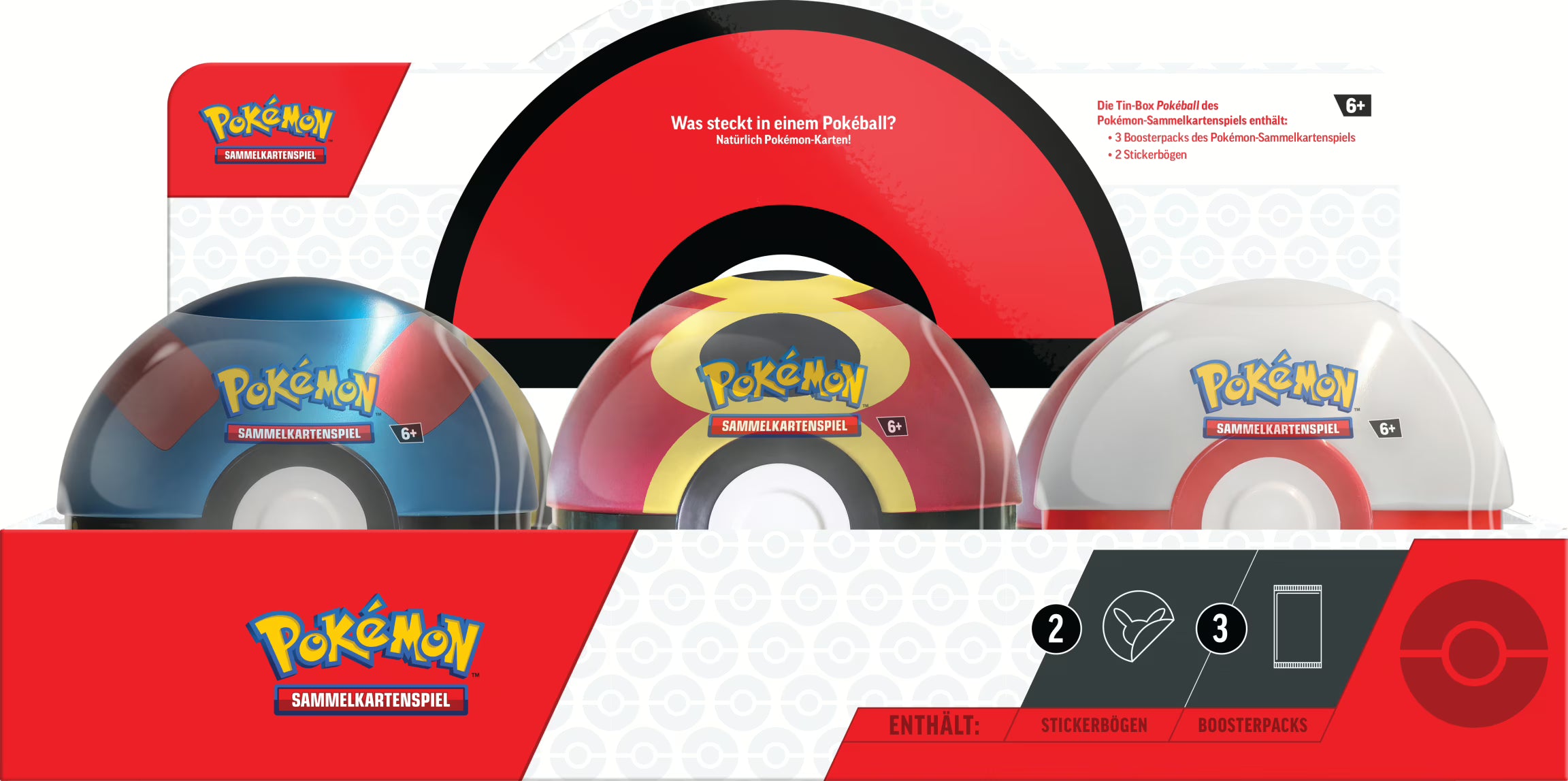 PKM Pokeball Tin Herbst 2025