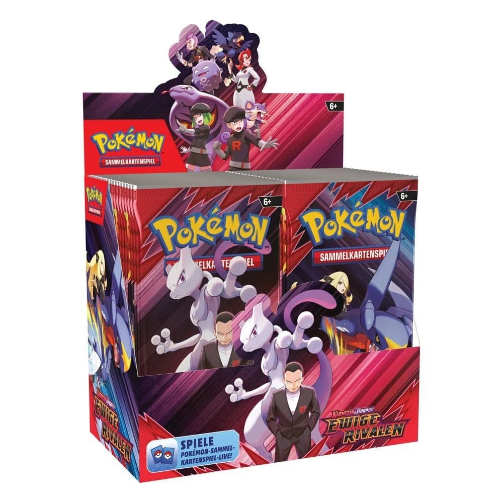 Pokémon Ewige Rivalen Display 36 Booster